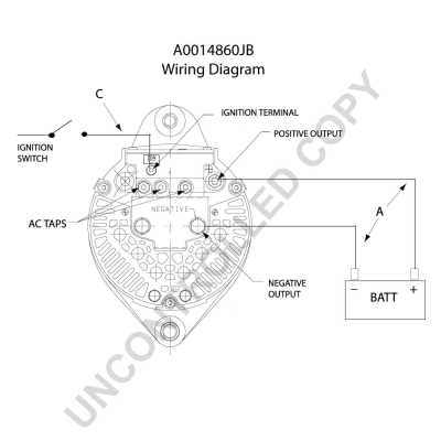 Prestolite Electric Alternator/Dynamo A0014860JB