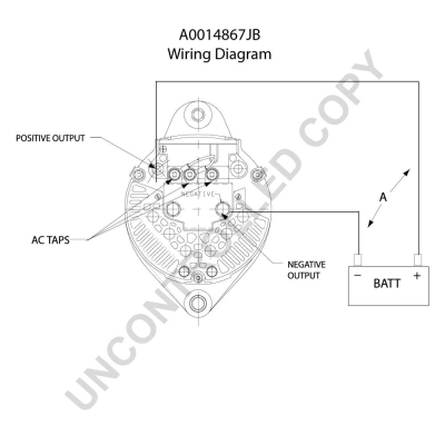 Prestolite Electric Alternator/Dynamo A0014867JB