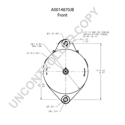 Prestolite Electric Alternator/Dynamo A0014870JB