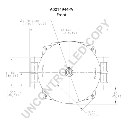 Prestolite Electric Alternator/Dynamo A0014944PA