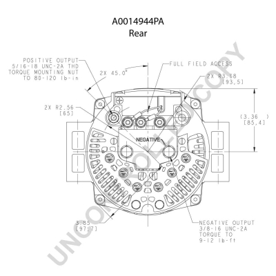 Prestolite Electric Alternator/Dynamo A0014944PA