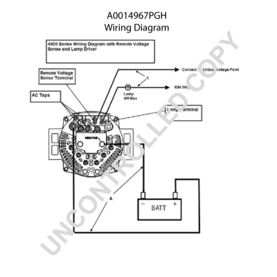 Prestolite Electric Alternator/Dynamo A0014967PGH