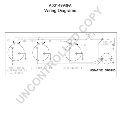 Prestolite Electric Alternator/Dynamo A0014993PA