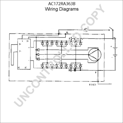 Prestolite Electric Alternator/Dynamo AC172RA363B