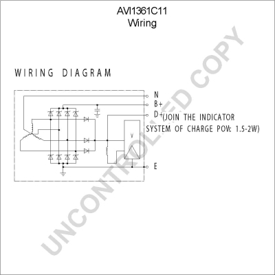 Prestolite Electric Alternator/Dynamo AVI1361C11