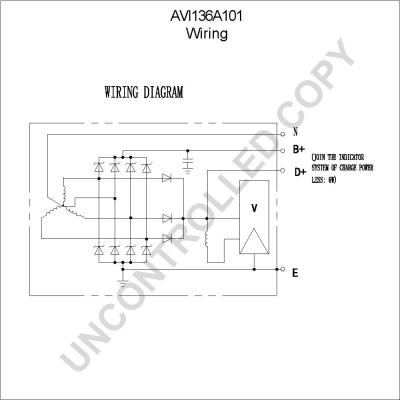 Prestolite Electric Alternator/Dynamo AVI136A101