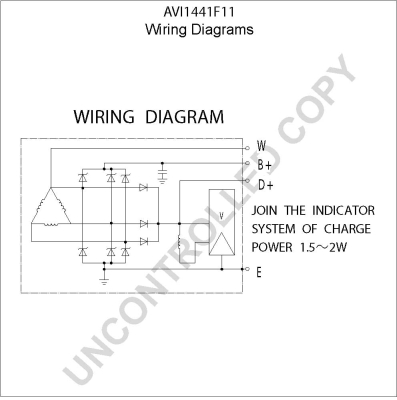 Prestolite Electric Alternator/Dynamo AVI1441F11