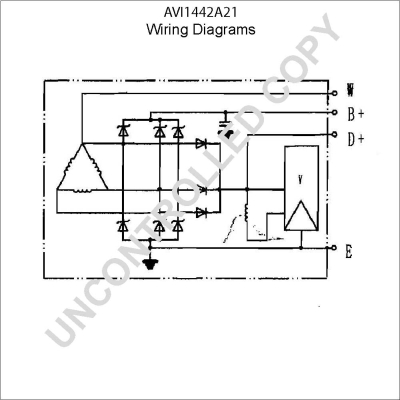 Prestolite Electric Alternator/Dynamo AVI1442A21