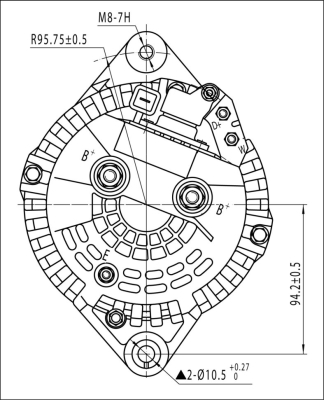 Prestolite Electric Alternator/Dynamo AVI144B2018