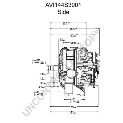 Prestolite Electric Alternator/Dynamo AVI144S3001