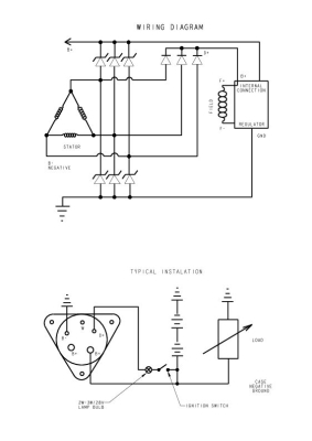 Prestolite Electric Alternator/Dynamo AVI144S3001