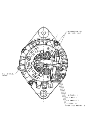 Prestolite Electric Alternator/Dynamo AVI147J3110HD