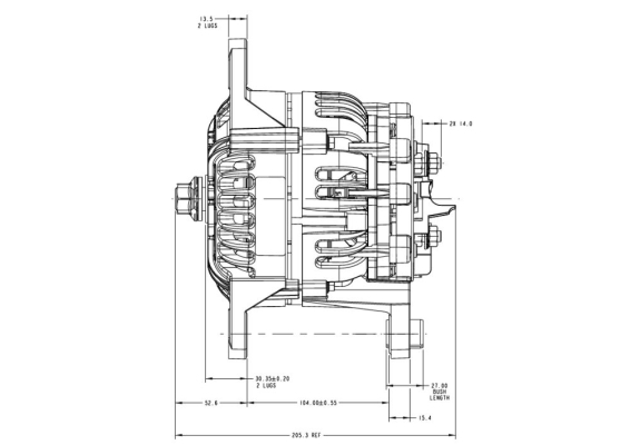 Prestolite Electric Alternator/Dynamo AVI147J3110HD