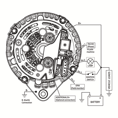 Prestolite Electric Alternator/Dynamo AVI147J3110HD