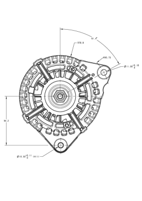 Prestolite Electric Alternator/Dynamo AVI147S3012HD