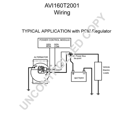 Prestolite Electric Alternator/Dynamo AVI160T2001