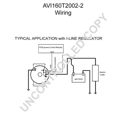 Prestolite Electric Alternator/Dynamo AVI160T2002-2