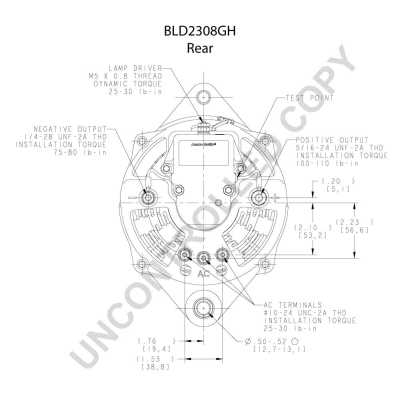 Prestolite Electric Alternator/Dynamo BLD2308GH