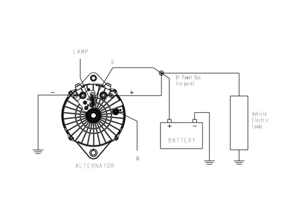 Prestolite Electric Alternator/Dynamo BLD4102H