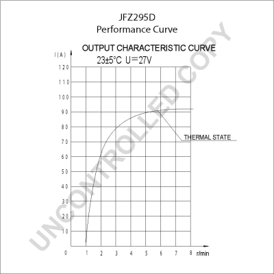 Prestolite Electric Alternator/Dynamo JFZ295D