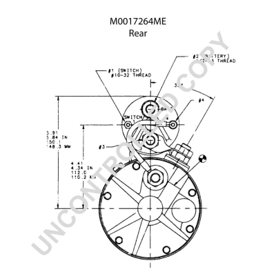 Prestolite Electric Starter M0017264ME
