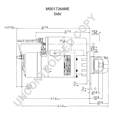 Prestolite Electric Starter M0017264ME