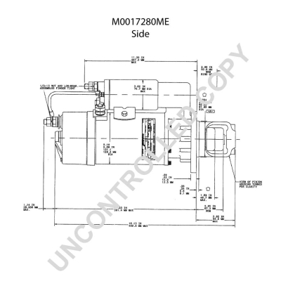 Prestolite Electric Starter M0017280ME