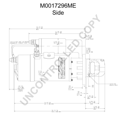 Prestolite Electric Starter M0017296ME