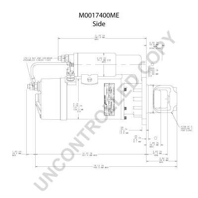 Prestolite Electric Starter M0017400ME