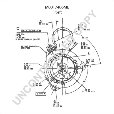 Prestolite Electric Starter M0017406ME