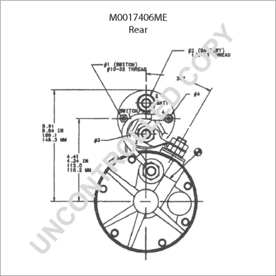 Prestolite Electric Starter M0017406ME