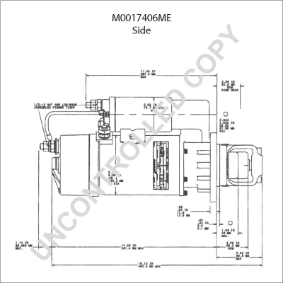 Prestolite Electric Starter M0017406ME