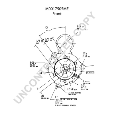 Prestolite Electric Starter M0017505ME