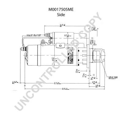 Prestolite Electric Starter M0017505ME