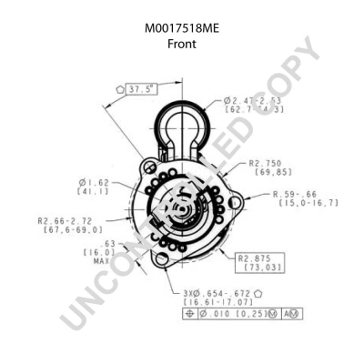 Prestolite Electric Starter M0017518ME