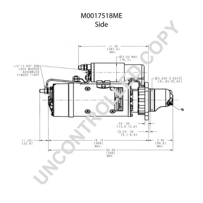 Prestolite Electric Starter M0017518ME