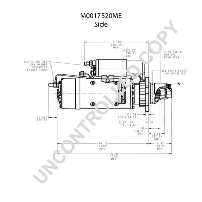 Prestolite Electric Starter M0017520ME