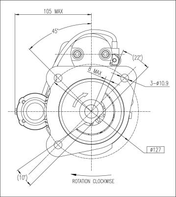 Prestolite Electric Starter M100R2015SE
