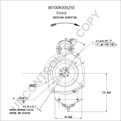 Prestolite Electric Starter M100R3002SE