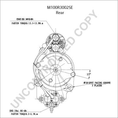 Prestolite Electric Starter M100R3002SE