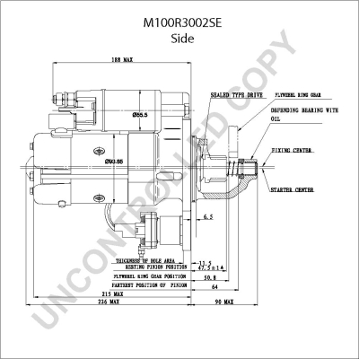 Prestolite Electric Starter M100R3002SE