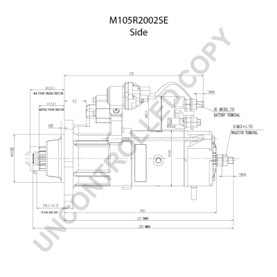 Prestolite Electric Starter M105R2002SE
