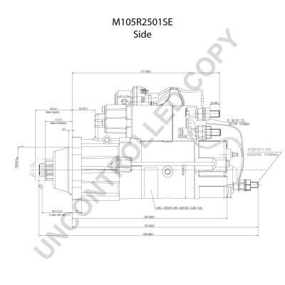 Prestolite Electric Starter M105R2501SE