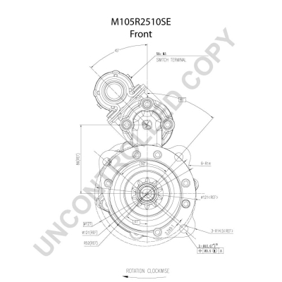 Prestolite Electric Starter M105R2510SE