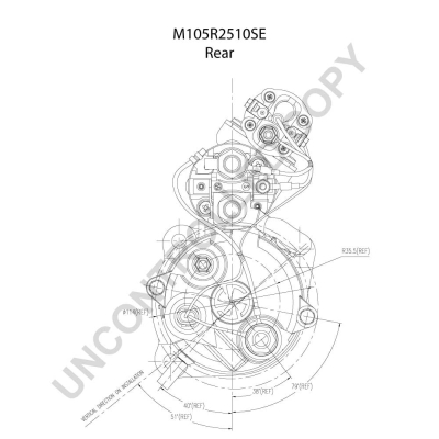 Prestolite Electric Starter M105R2510SE