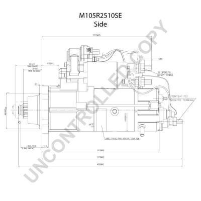 Prestolite Electric Starter M105R2510SE
