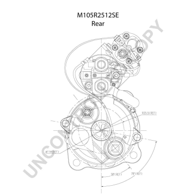 Prestolite Electric Starter M105R2512SE