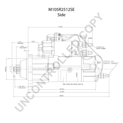 Prestolite Electric Starter M105R2512SE
