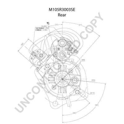Prestolite Electric Starter M105R3003SE