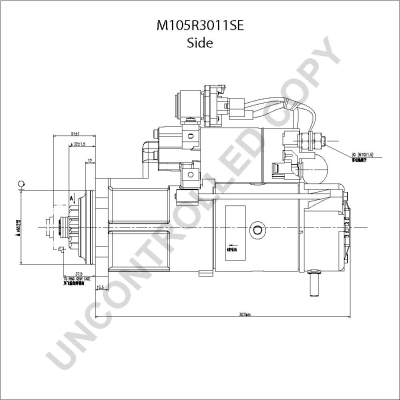 Prestolite Electric Starter M105R3011SE